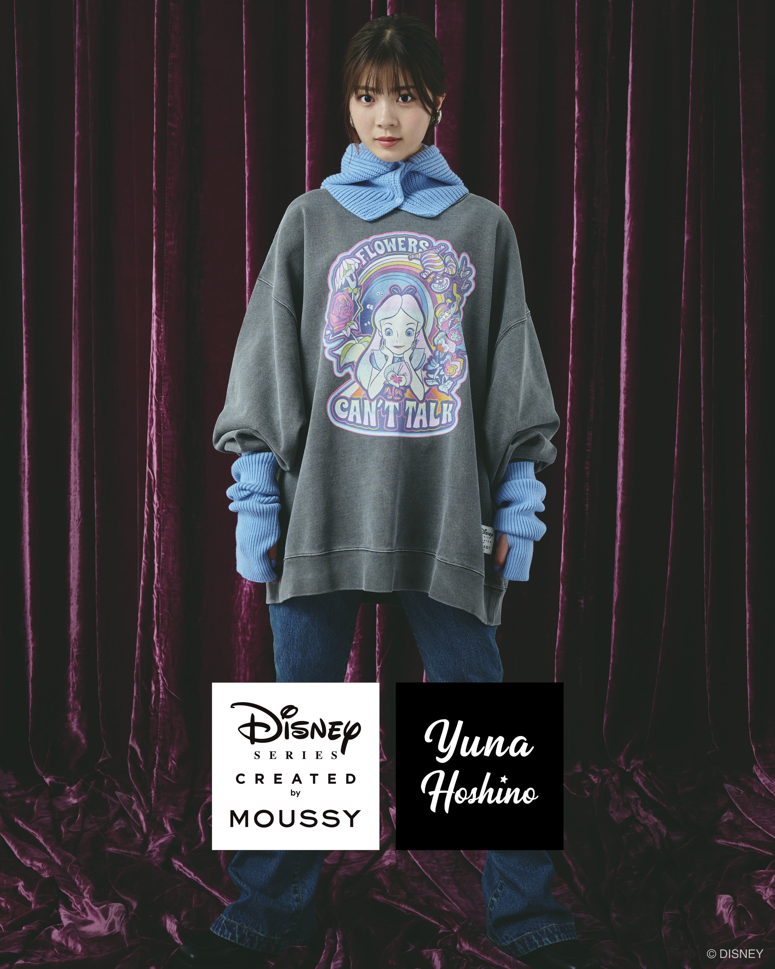 MOUSSY × Disney バルーン コーデュロイパーカー-