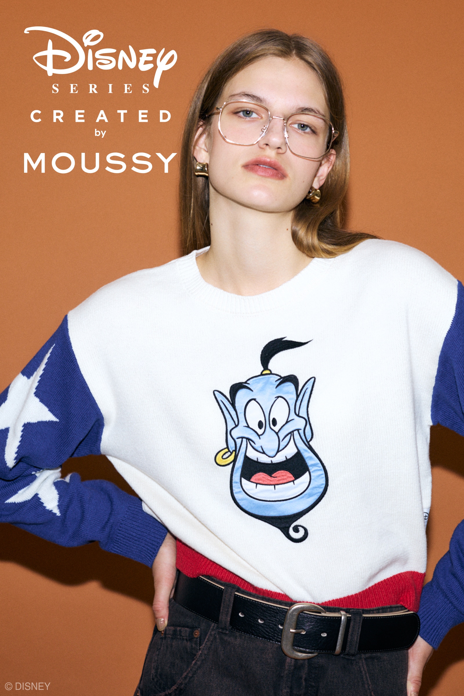 マウジーmoussyディズニーDisney size1（S）服/ファッション ALOHA Tシャツ レディース