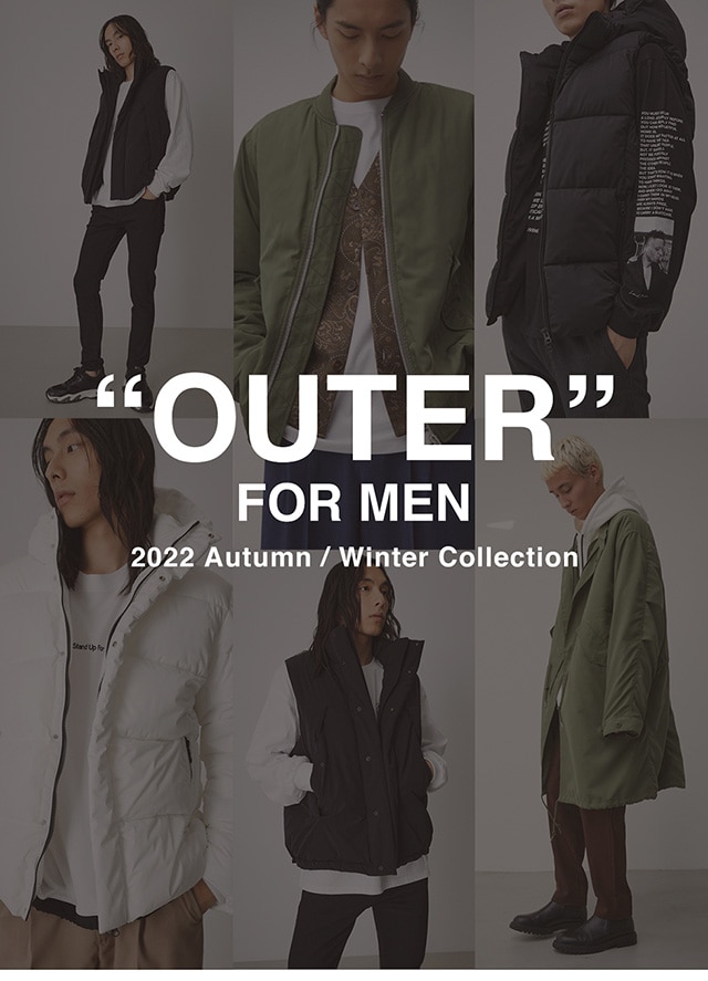 OUTER” FOR MEN | AZUL BY MOUSSY｜バロックジャパンリミテッド 公式 