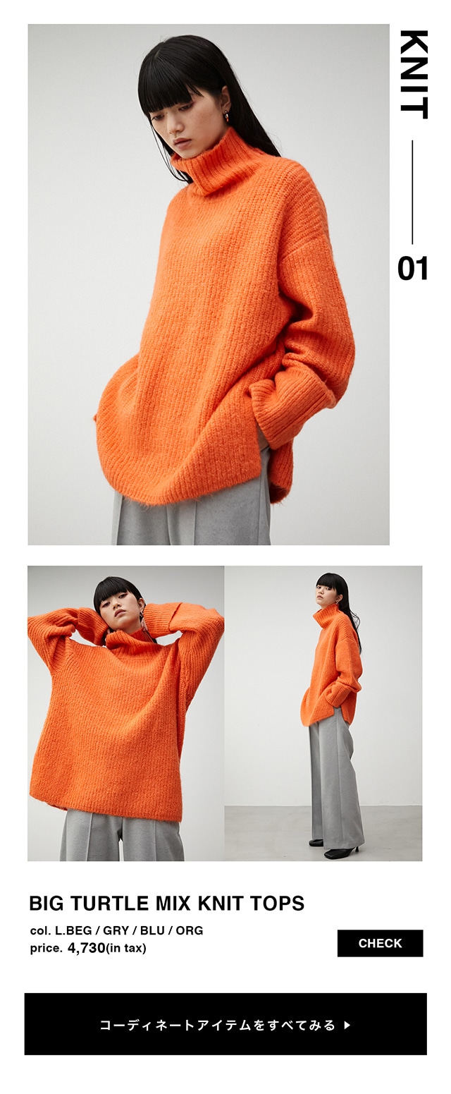 KNIT FOR WOMEN | AZUL BY MOUSSY｜バロックジャパンリミテッド 公式