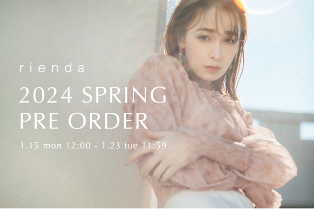 2024 SPRING PRE ORDER START｜バロックジャパンリミテッド 公式通販 