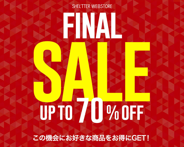 FINAL SALE｜バロックジャパンリミテッド 公式通販サイト SHEL'TTER