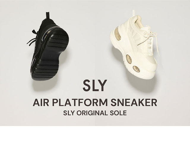 AIR PLATFORM SNEAKER SLY ORIGINAL SOLE｜バロックジャパンリミテッド 