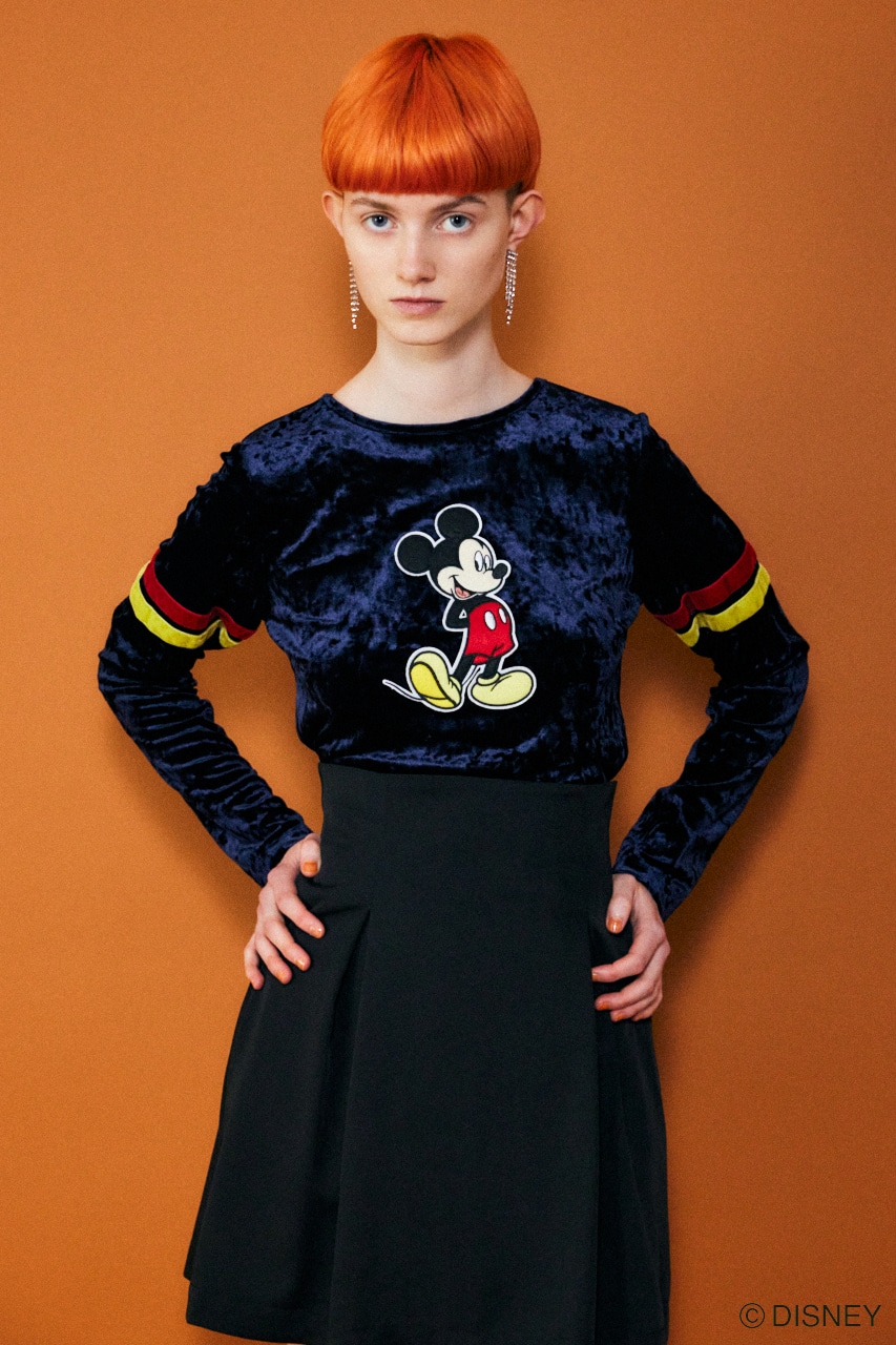 Disney SERIES CREATED by MOUSSY | MD VELOUR EMBROIDERY TSJ (T 