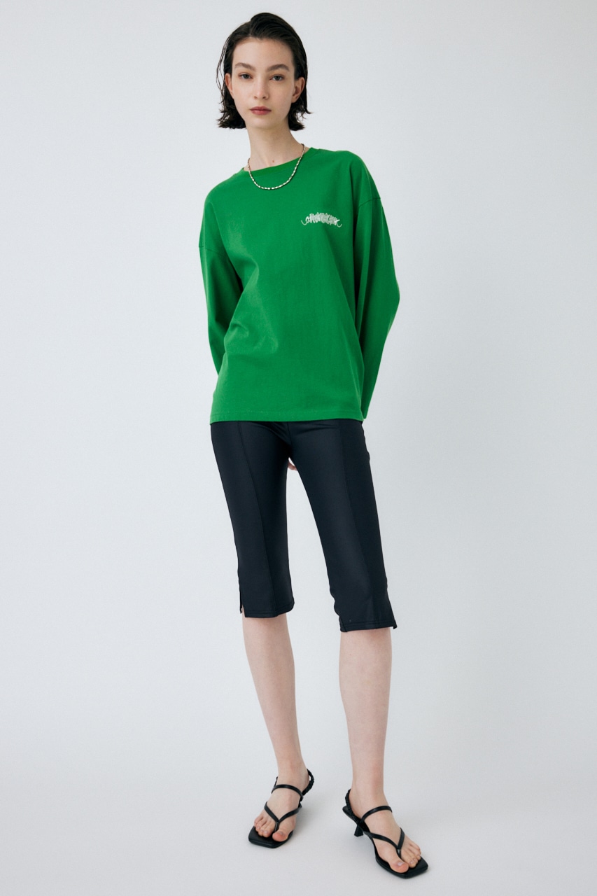 MOUSSY | PU LONG SLEEVE Tシャツ (Tシャツ・カットソー(長袖) ) |SHEL