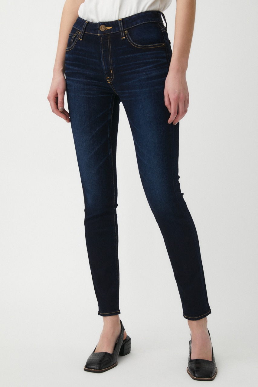 ¥ellowbucks【EV BRAVAD】embroidery skinny jeans