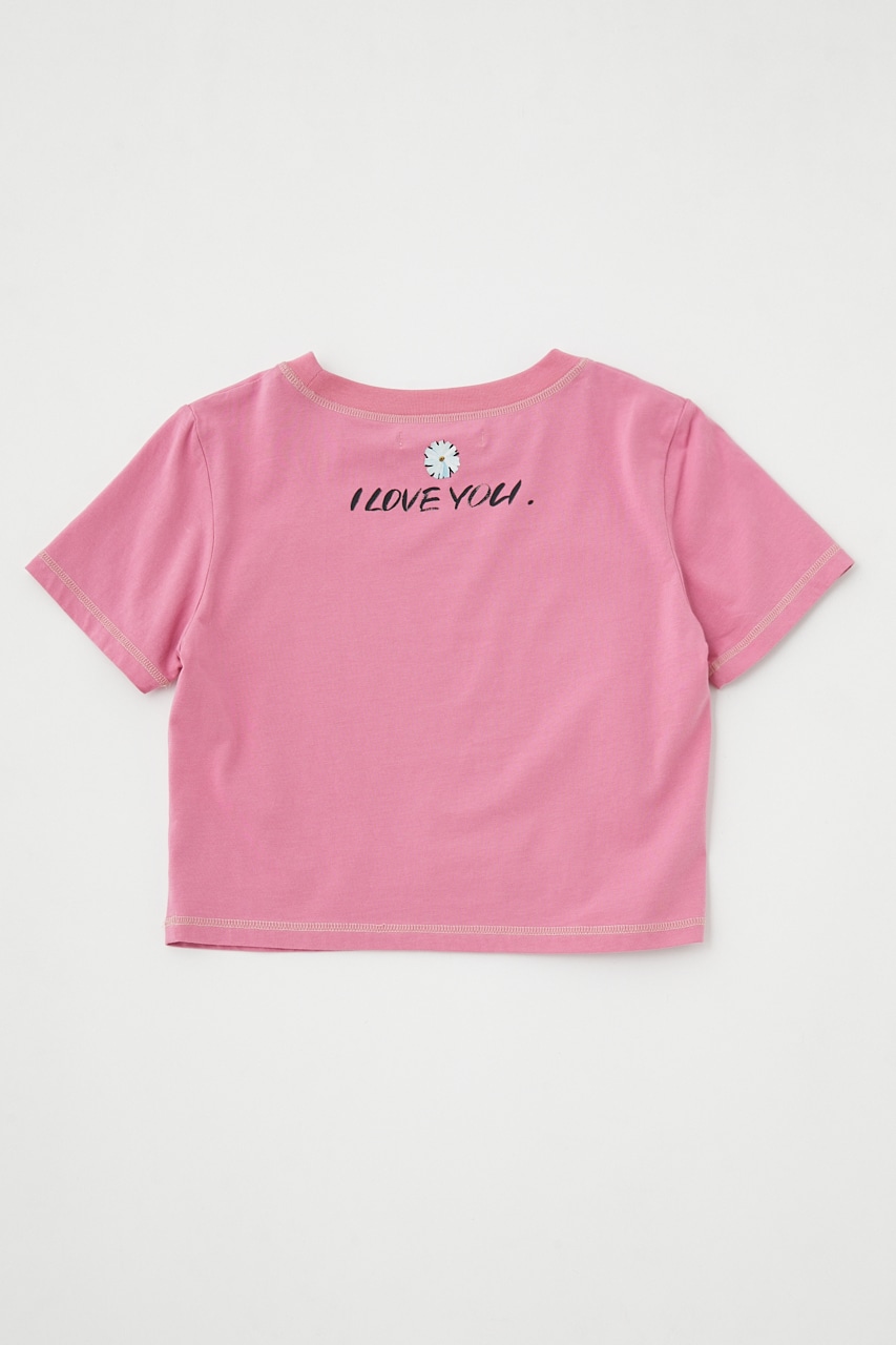 MOUSSY | PU FLOWER TINY Tシャツ (Tシャツ・カットソー(半袖) ) |SHEL