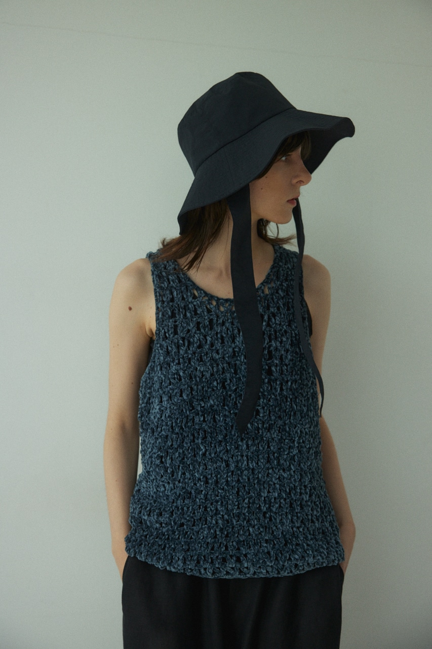 BLACK BY MOUSSY | mole yarn knit vest (ベスト ) |SHEL'TTER WEBSTORE