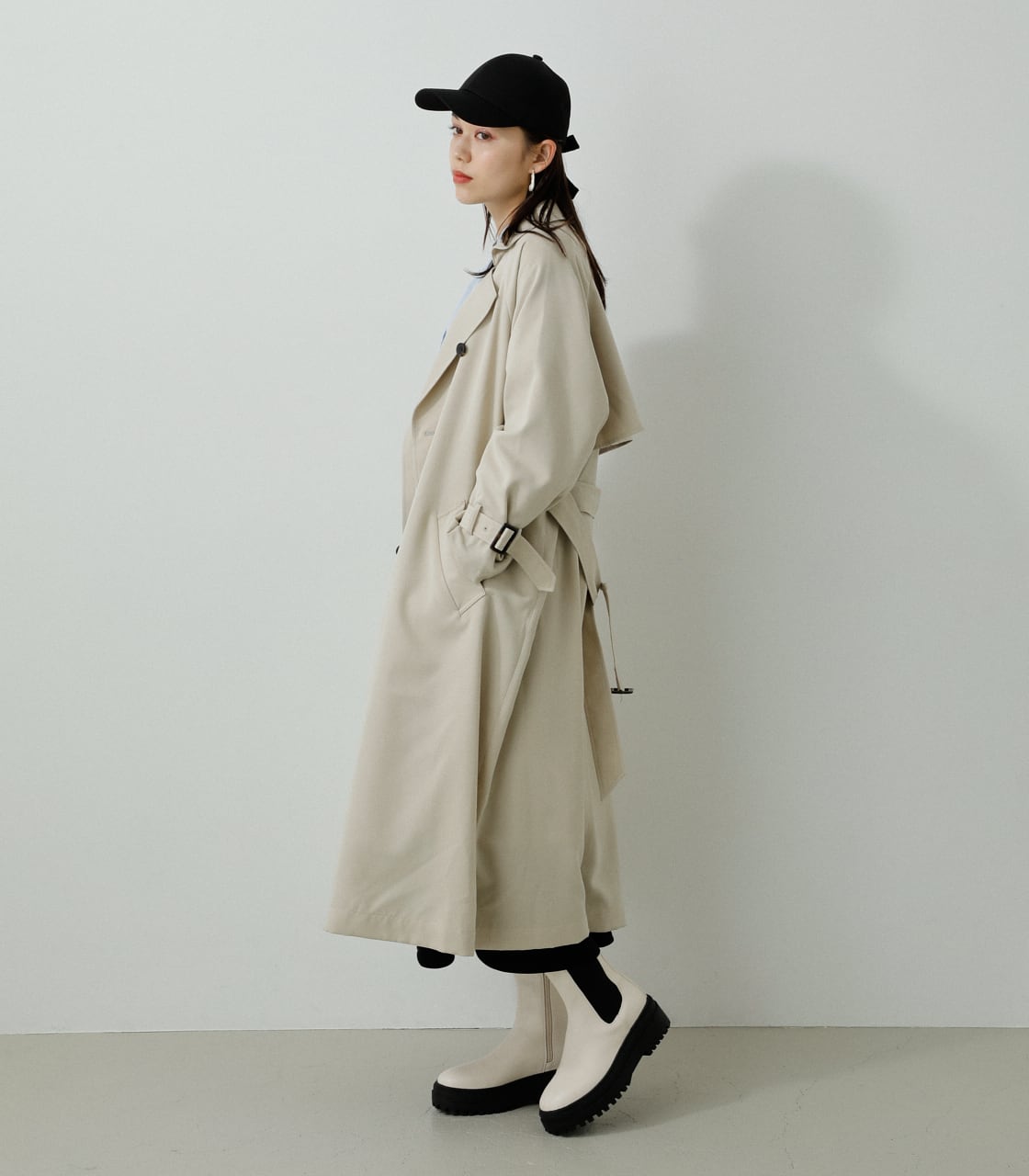 SPRING TRENCH COAT/スプリングトレンチコート-