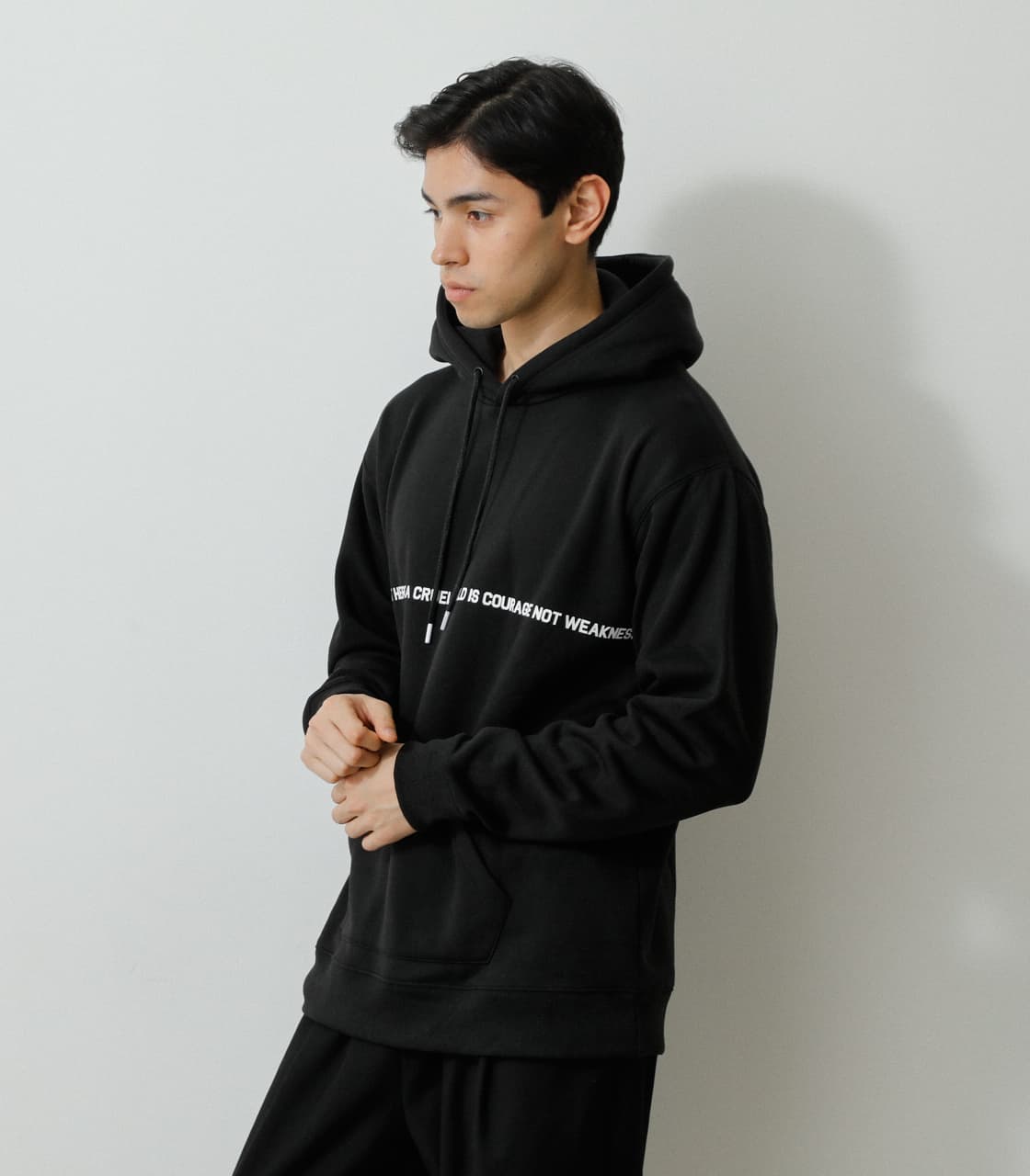 MESSAGE LOGO HOODIE