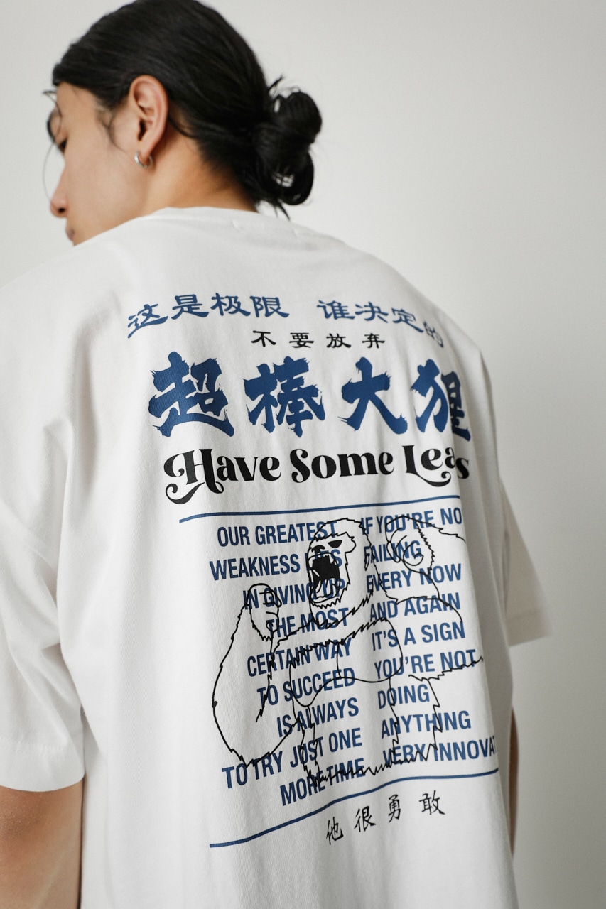 AZUL BY MOUSSY | CHINESE MESSAGE TEE (Tシャツ・カットソー(半袖