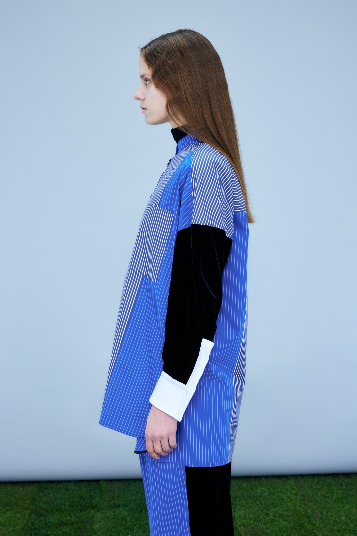 WINTER SHIRT｜38｜BLU｜SHIRTS AND BLOUSES｜|ENFÖLD OFFICIAL ONLINE