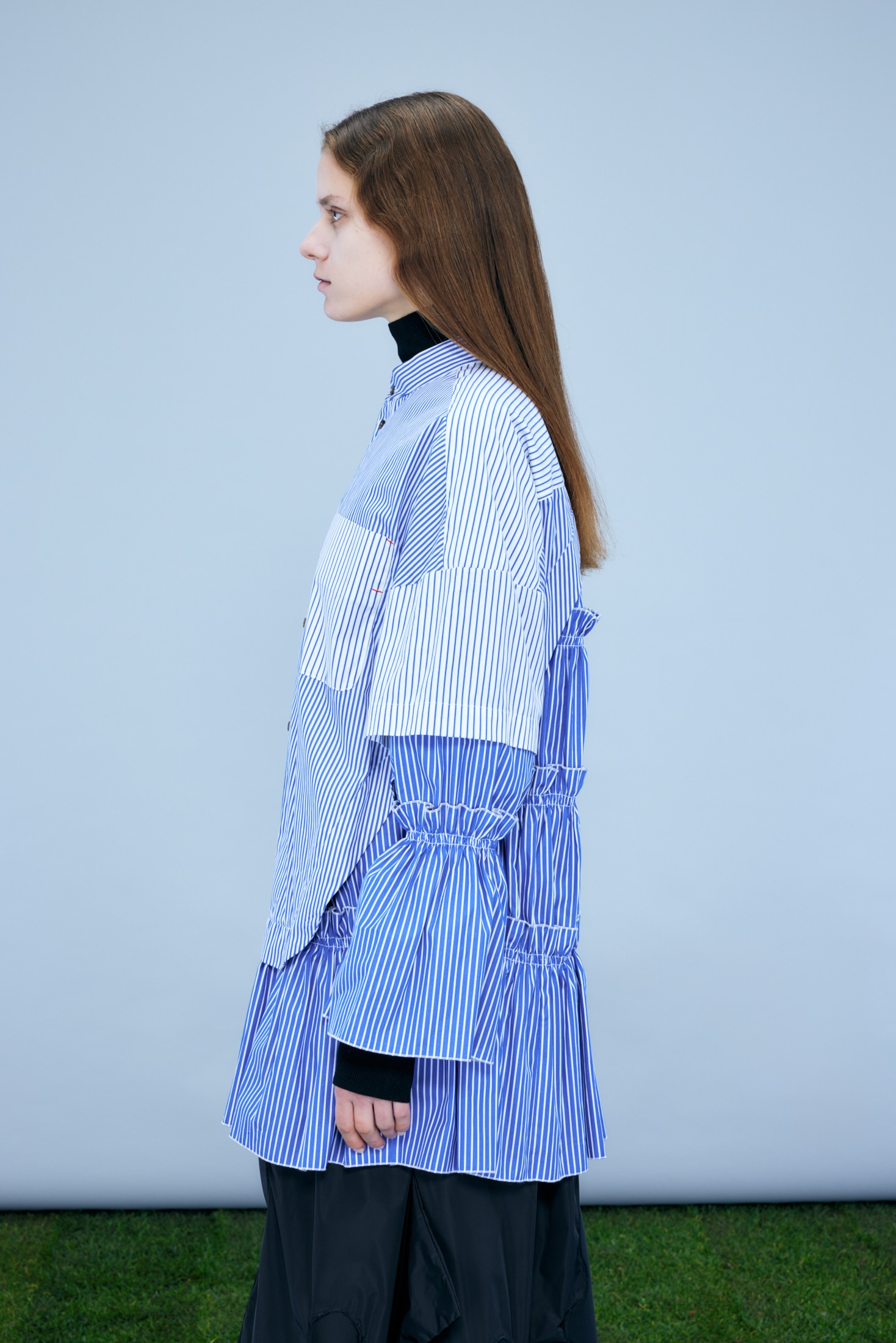 DOCKING-SHIRT｜38｜BLU｜SHIRTS AND BLOUSES｜|ENFÖLD OFFICIAL