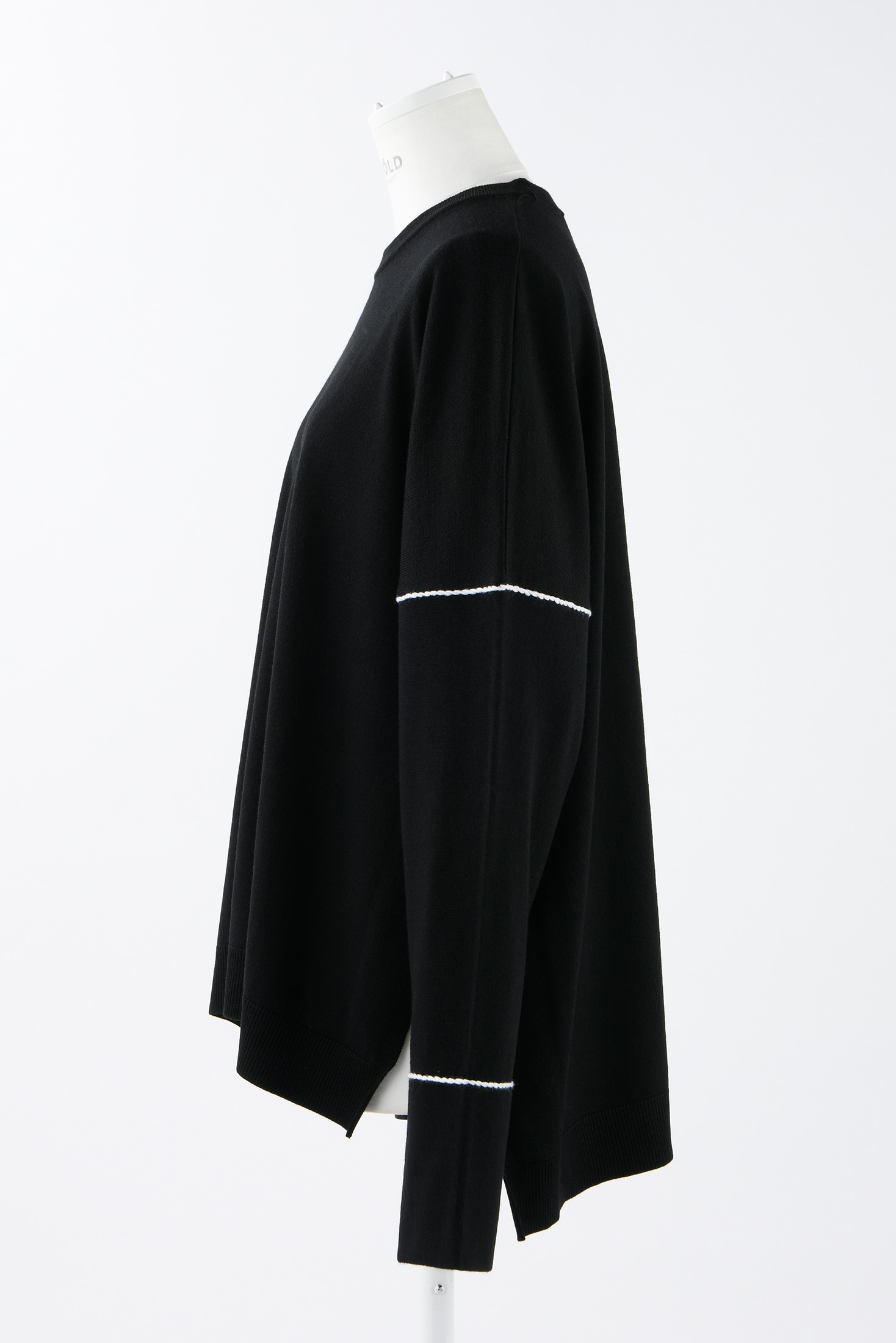 エンフォルド enfold OPEN-CUFF PULLOVER-