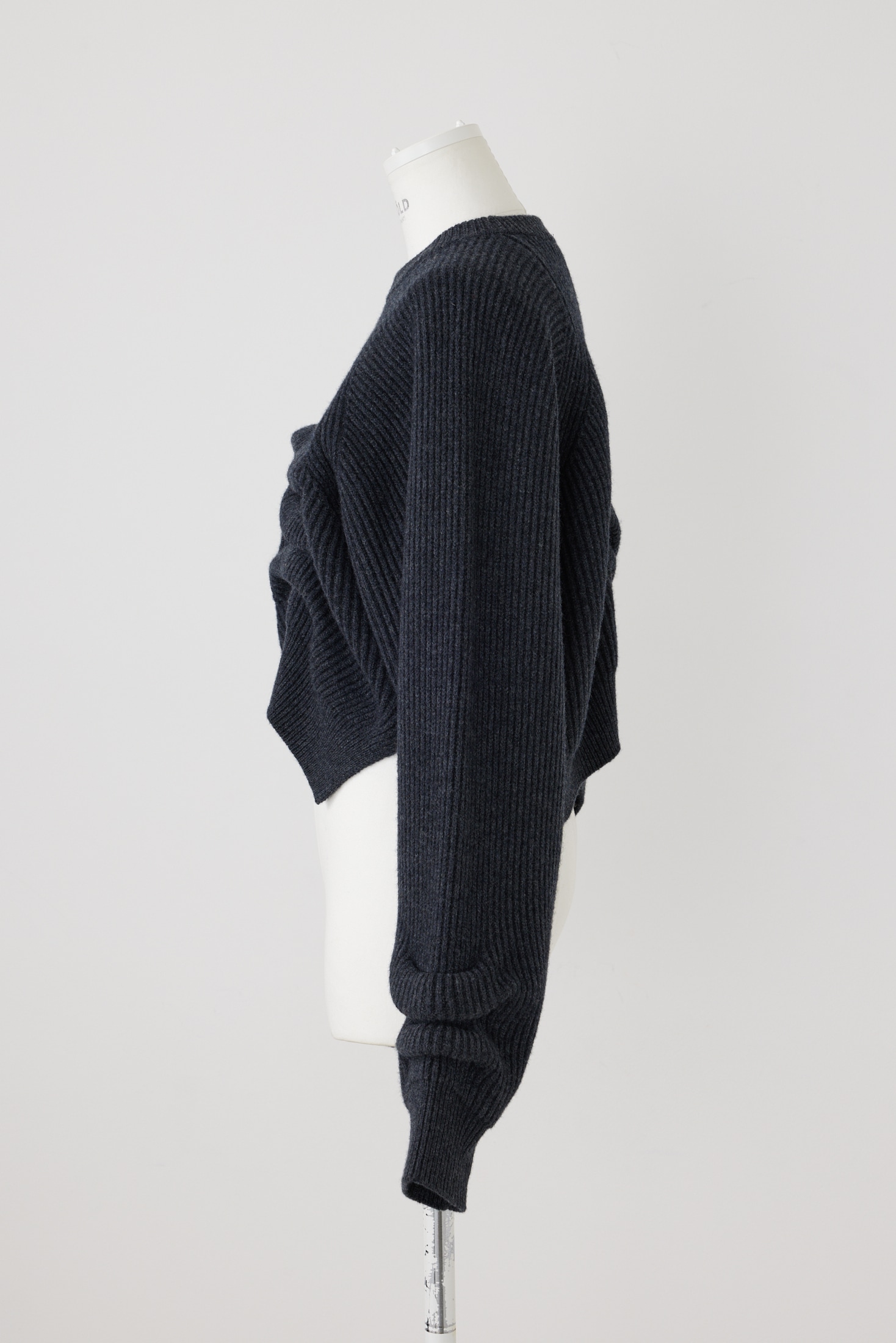 ENFOLD【新品・タグ付】 ENFOLD TUCK SHORT-KNIT PULLOVER - ニット