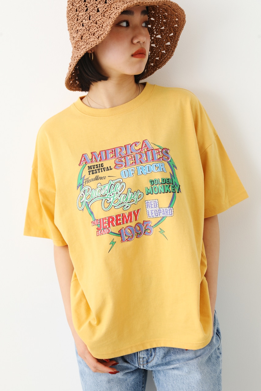 RODEO CROWNS WIDE BOWL | 93'ROCK FEST Tシャツ (Tシャツ・カットソー