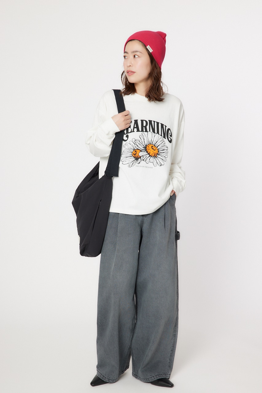 RODEO CROWNS WIDE BOWL | YEARNING FLOWER L/S Tシャツ (Tシャツ 