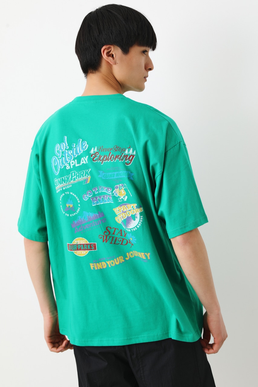 RODEO CROWNS WIDE BOWL | OUTDOORランダムロゴTシャツ (Tシャツ・カットソー(半袖) ) |SHEL'TTER  WEBSTORE