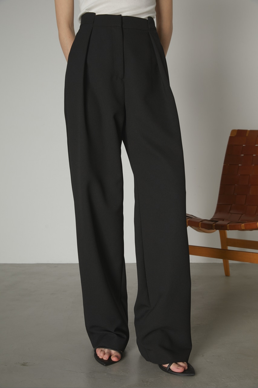 RIM.ARK | Folded waist slacks (PANTS ) |RIM.ARK ONLINE STORE