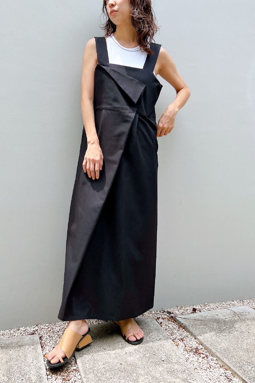 y/m | フロントデザインジャンパースカート (スカート(ロング) ) |SHEL