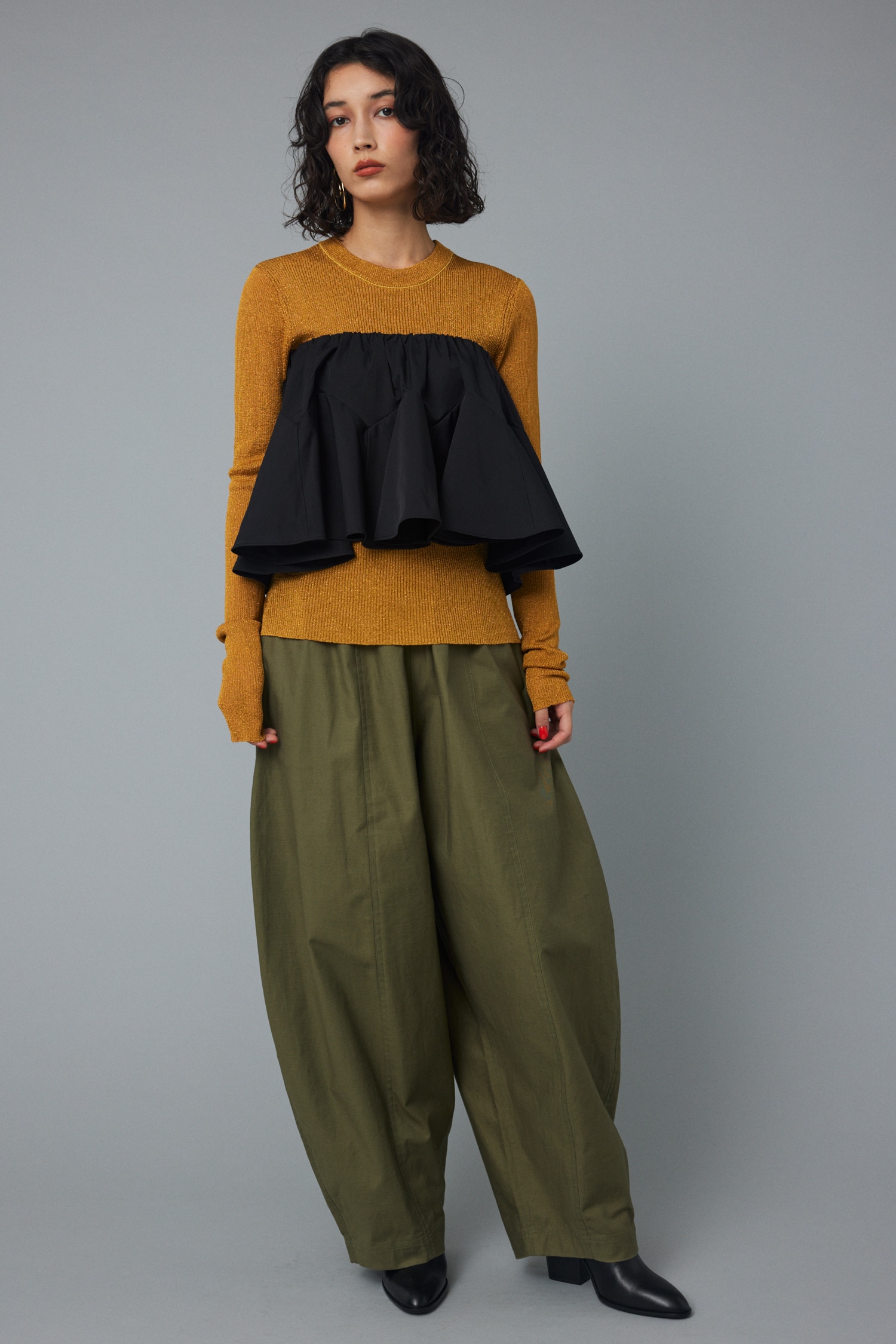 HeRIN.CYE | Many way cape (ストール・マフラー ) |SHEL'TTER WEBSTORE