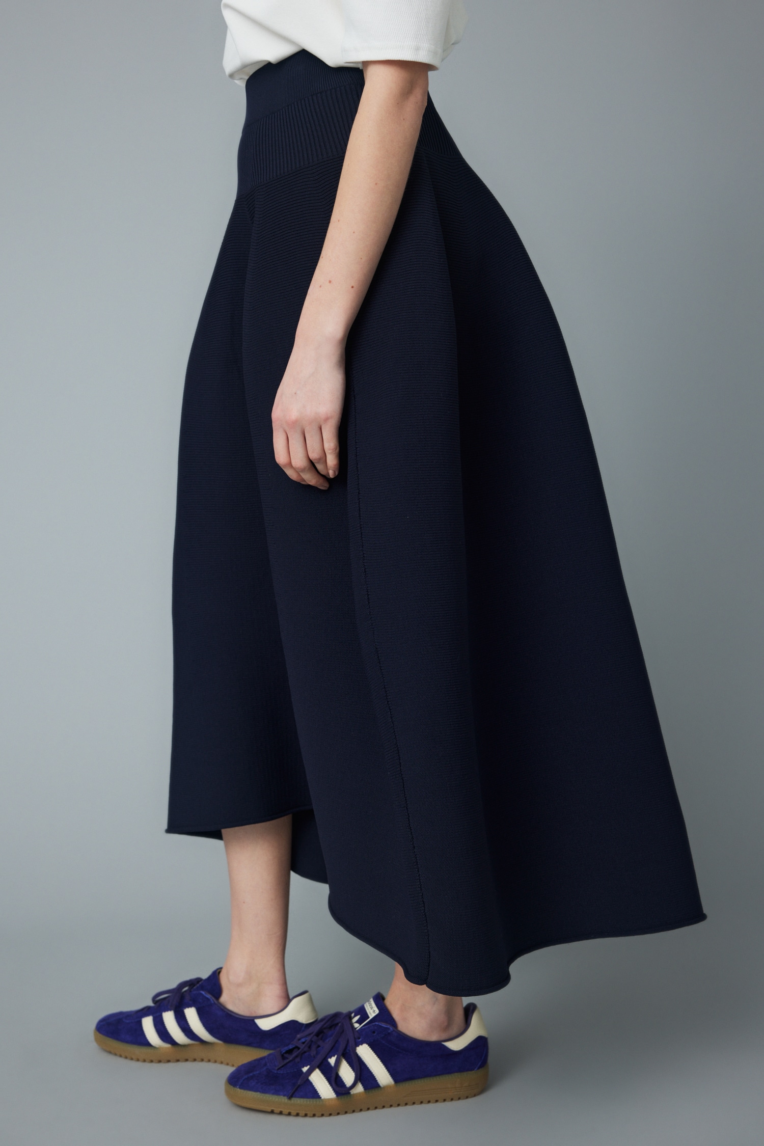 HeRIN.CYE | Jersey volum knit skirt (スカート(ロング) ) |SHEL'TTER ...