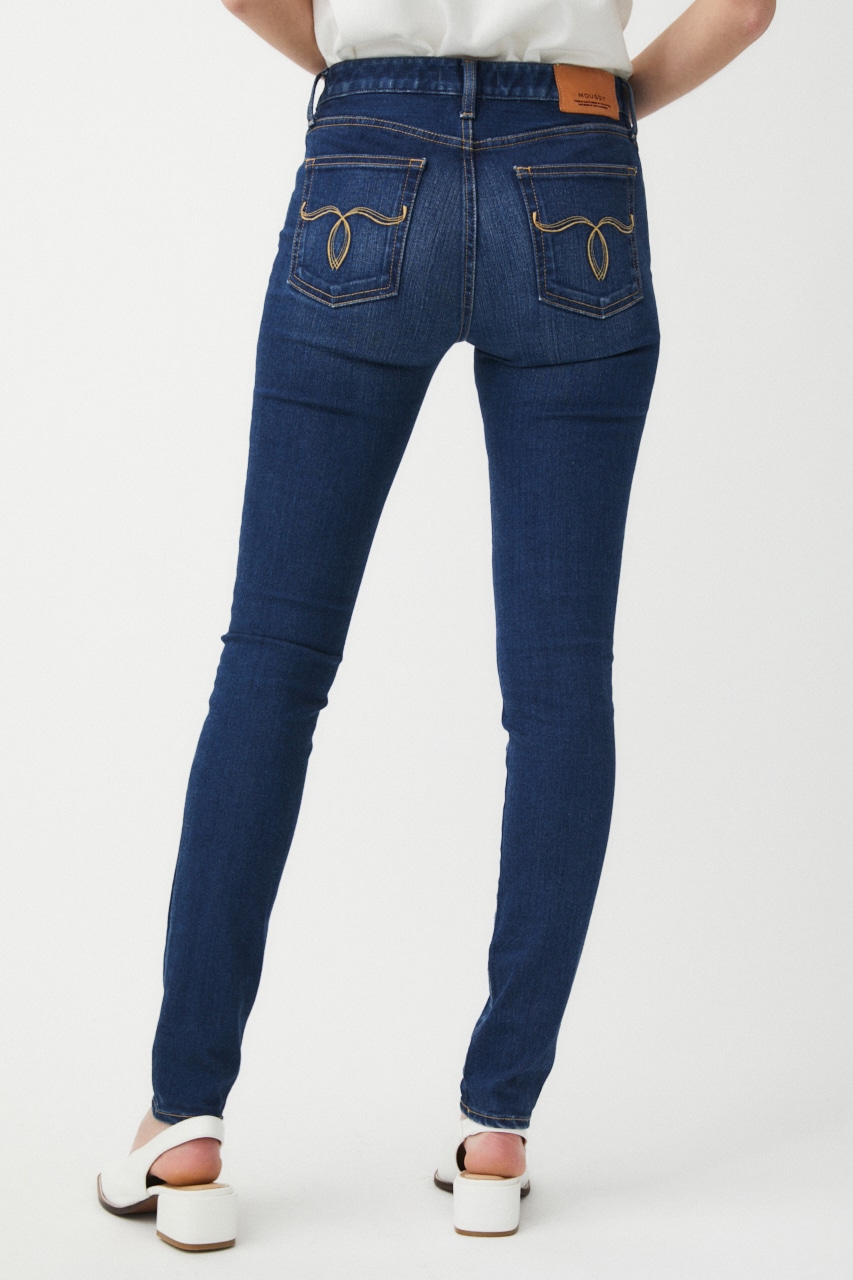 WF Rebirth embroidery SKINNY｜25inch｜D/BLU｜スキニー｜バロック