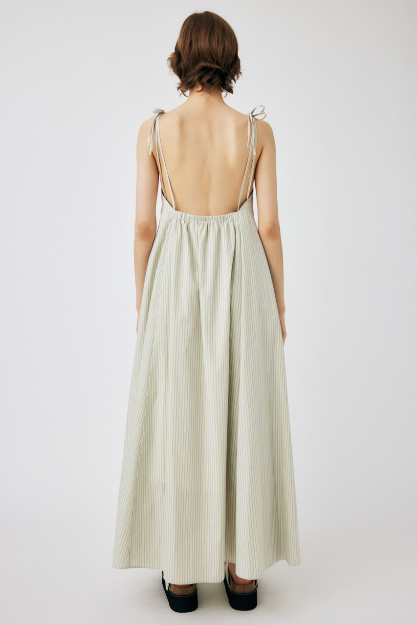 MOUSSY | OPEN BACK FLARE ドレス (ワンピース(ロング） ) |SHEL'TTER