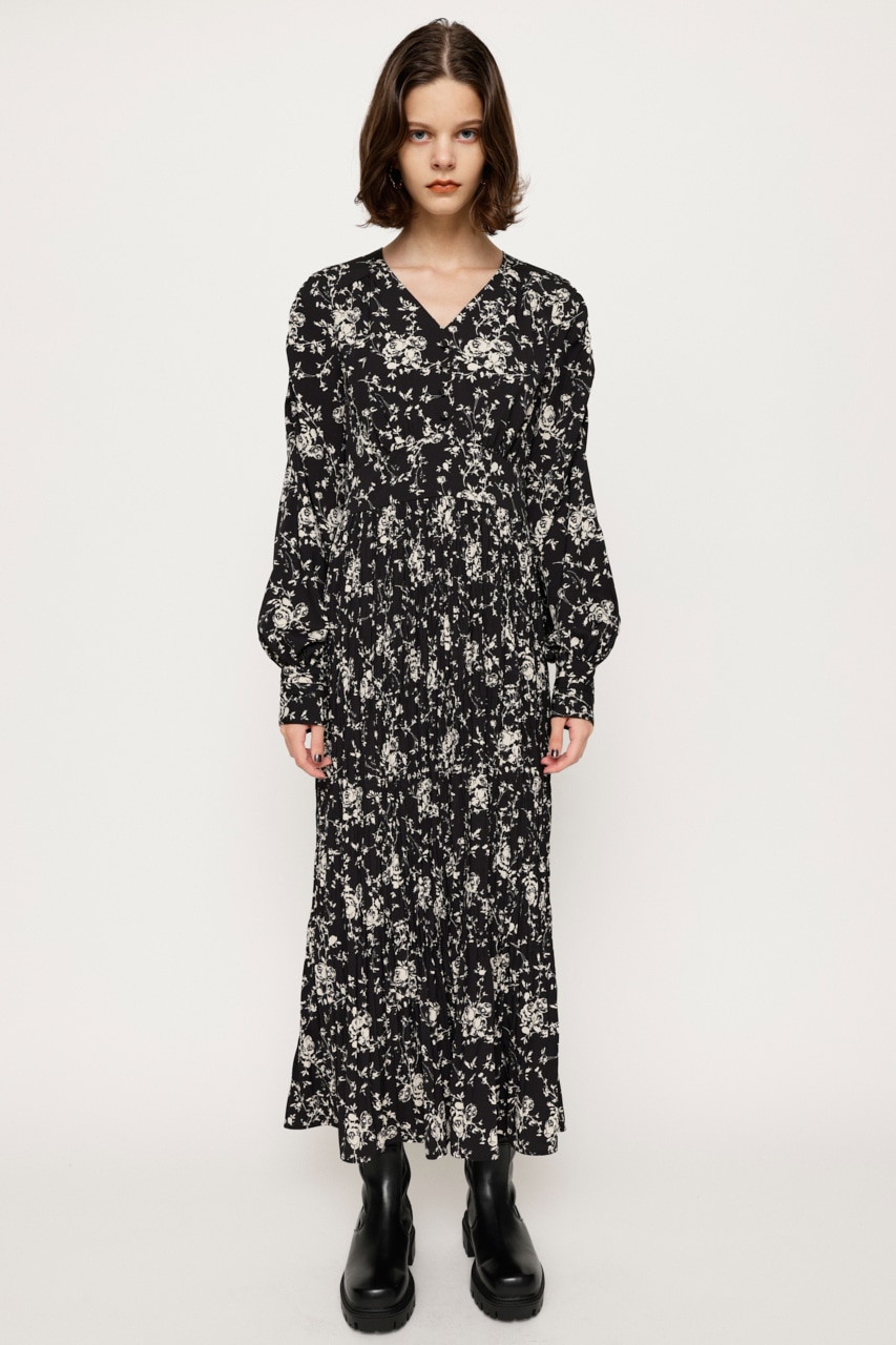 GINA FLOWER LONG ワンピース｜FREE｜M/BLK｜ワンピース(ロング）｜バロックジャパンリミテッド 公式通販サイト  SHEL'TTER WEB STORE(シェルターウェブストア)