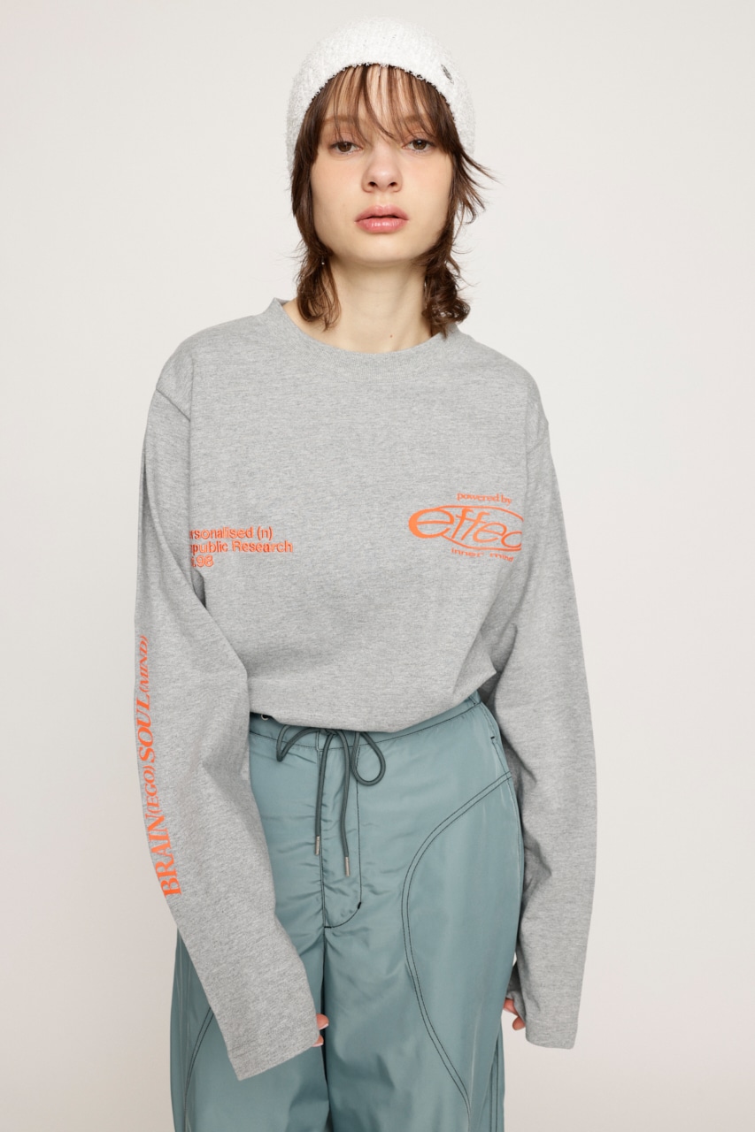 SLY | LOGO LONG SLEEVE Tシャツ (Tシャツ・カットソー(長袖) ) |SHEL 