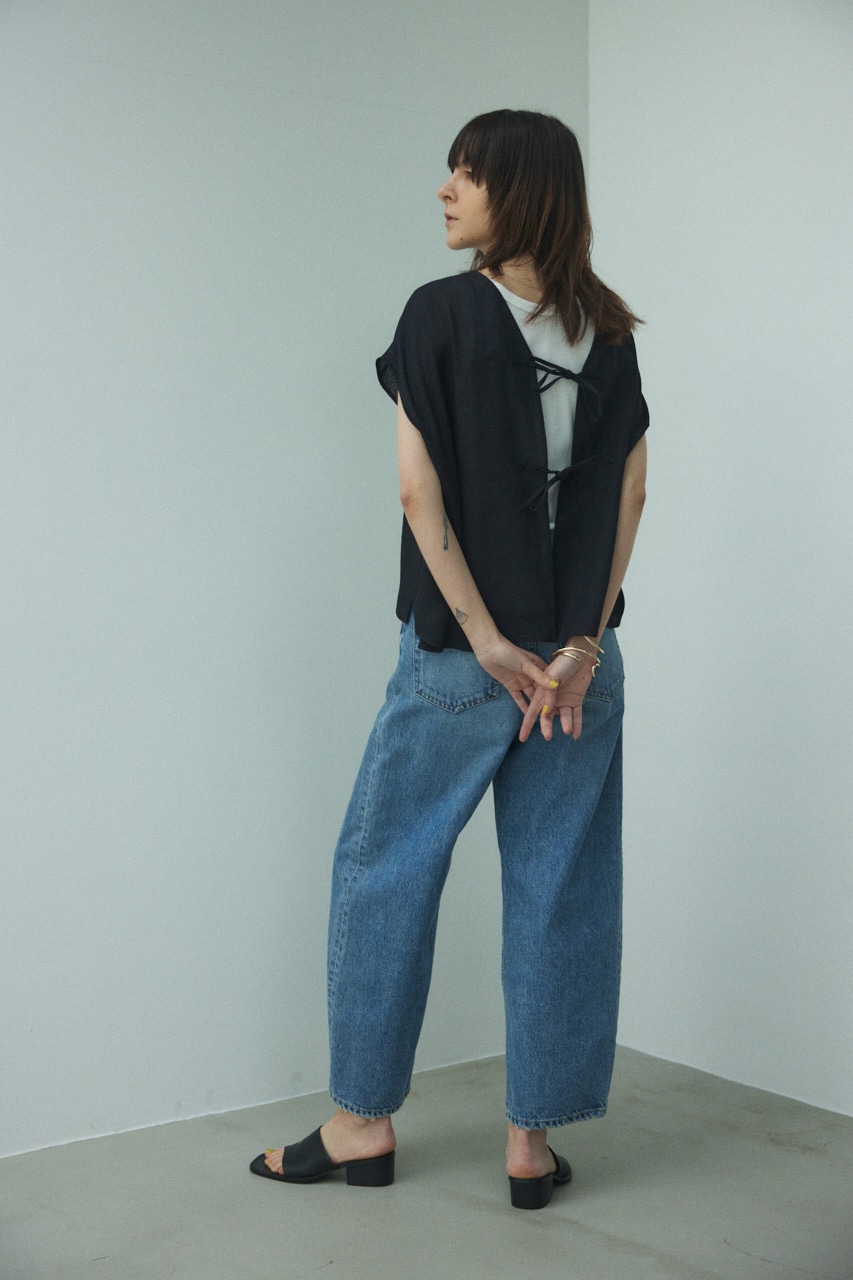 BLACK BY MOUSSY | light mesh 2way tops (シャツ・ブラウス ) |SHEL