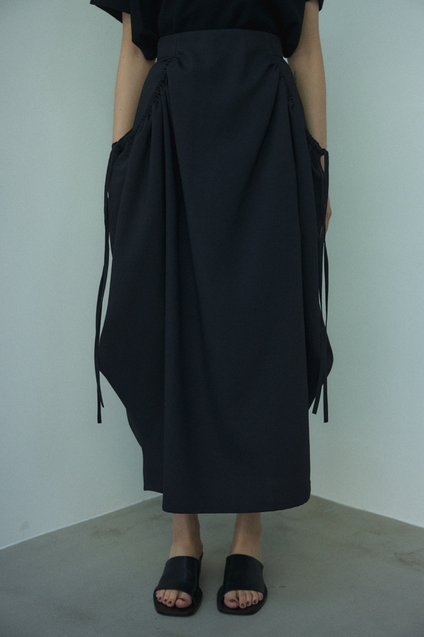 BLACK BY MOUSSY | gather balloon skirt (スカート(ロング) ) |SHEL