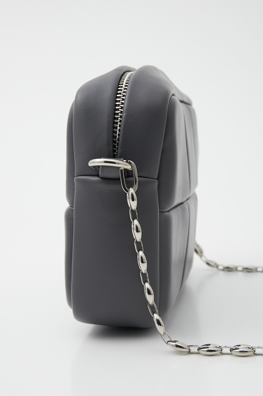 【ADD CULUMN】PUFF-CROSS BODY CHAINバッグ