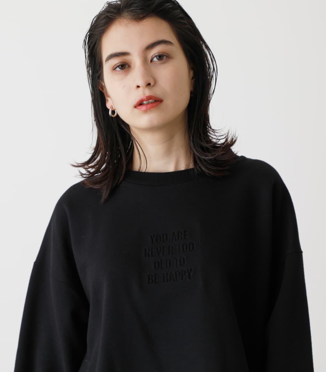 AZUL BY MOUSSY | EMBOSSED LOGO SWEAT (Tシャツ・カットソー(長袖