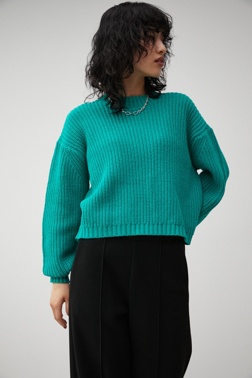 SHORT COLOR KNIT