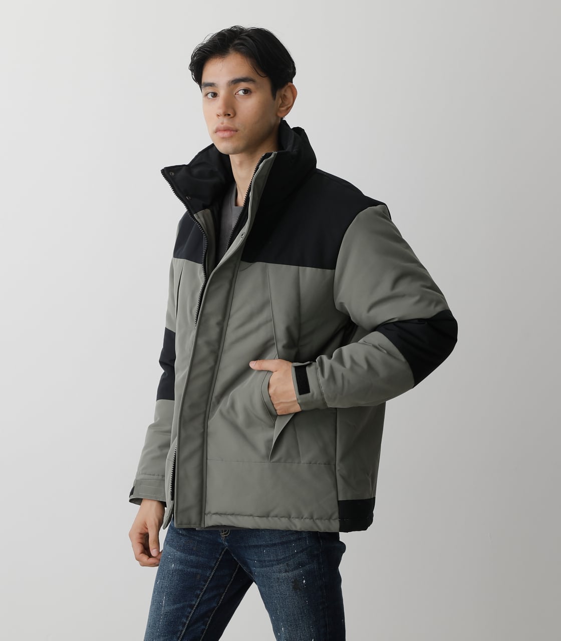 STAND COLLAR MOUNTAIN BLOUSON