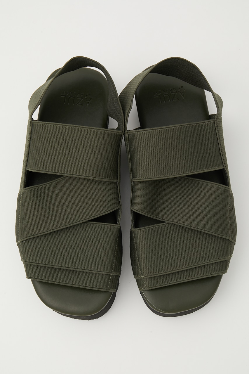 AZUL BY MOUSSY | RUBBER STRAP SANDALS (サンダル ) |SHEL'TTER WEBSTORE