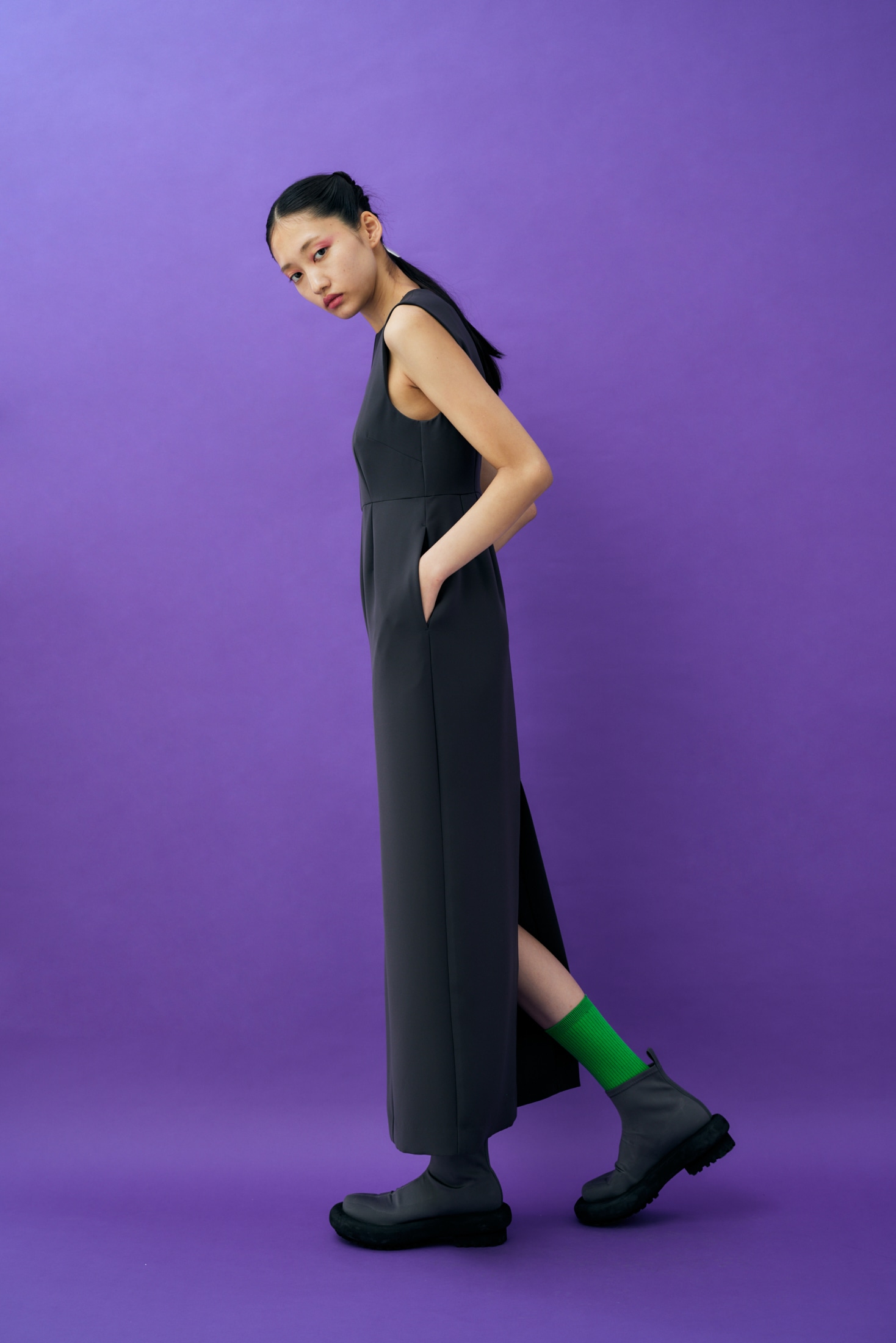 MINIMAL SLEEVELESS DRESS｜36｜BLK｜DRESS｜|ENFÖLD OFFICIAL ONLINE