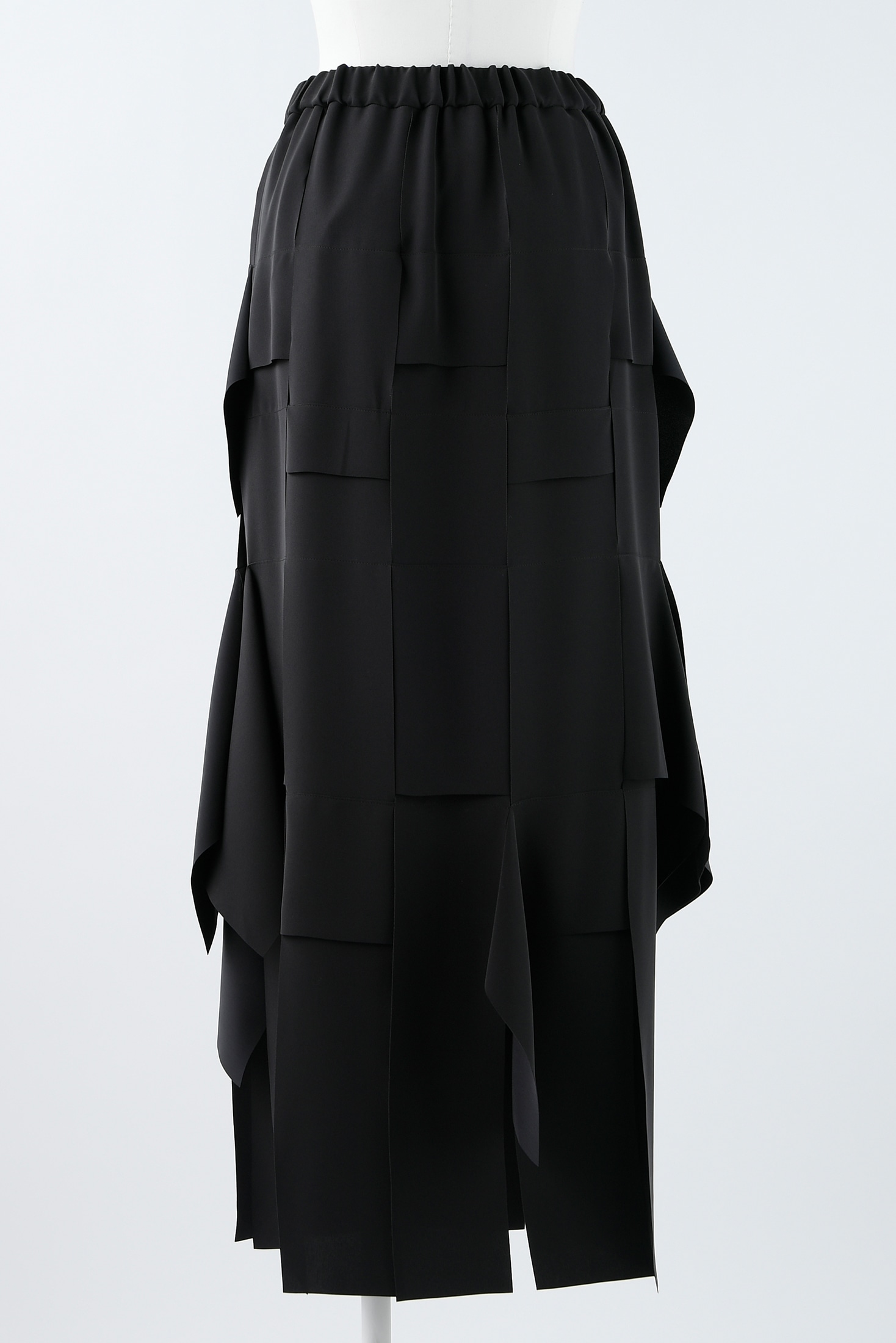 WEAVE DRAPE SKIRT｜36｜BLK｜SKIRT｜|ENFÖLD OFFICIAL ONLINE STORE