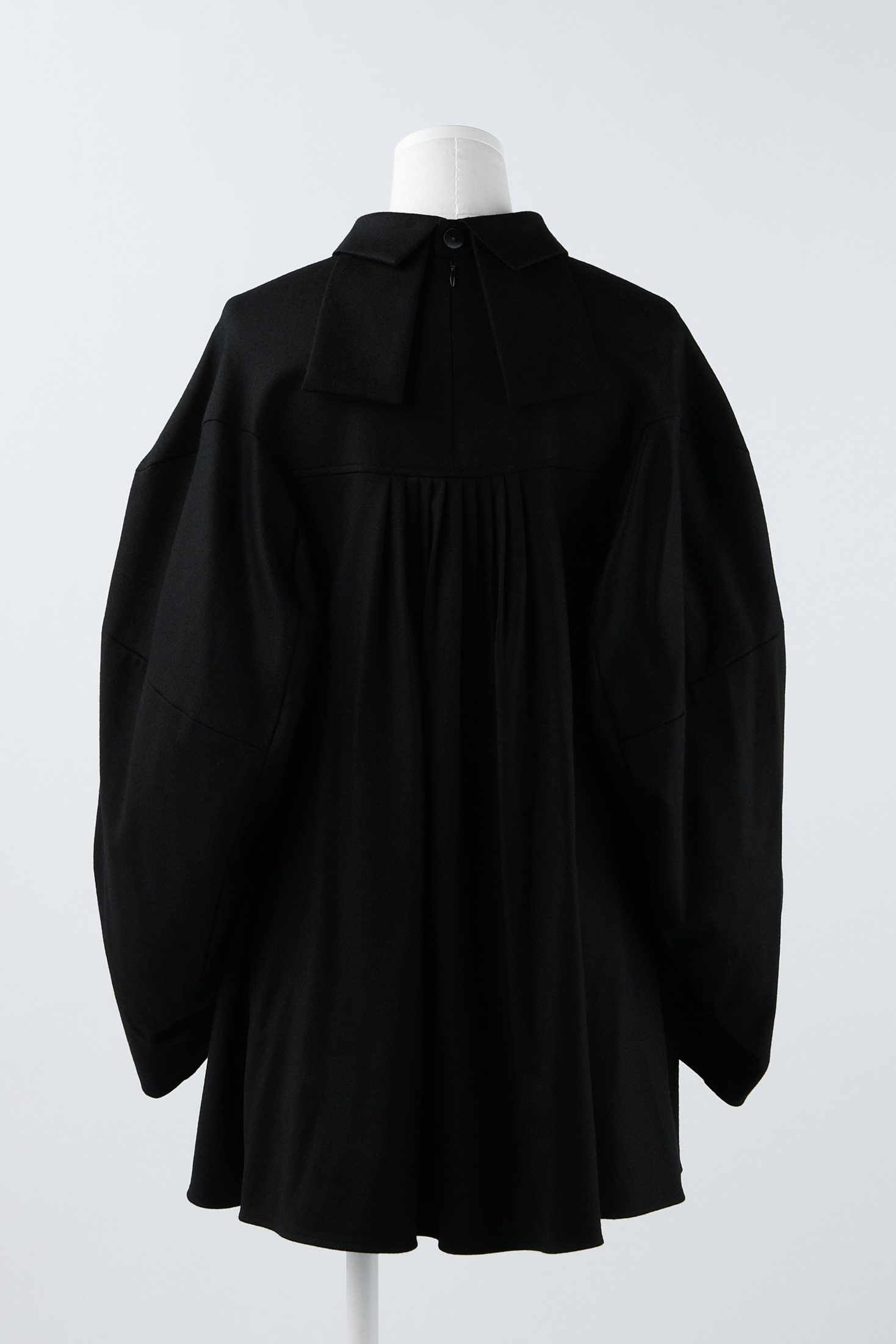 BACK-TIE PULLOVER｜38｜BLK｜SHIRTS AND BLOUSES｜|ENFÖLD OFFICIAL