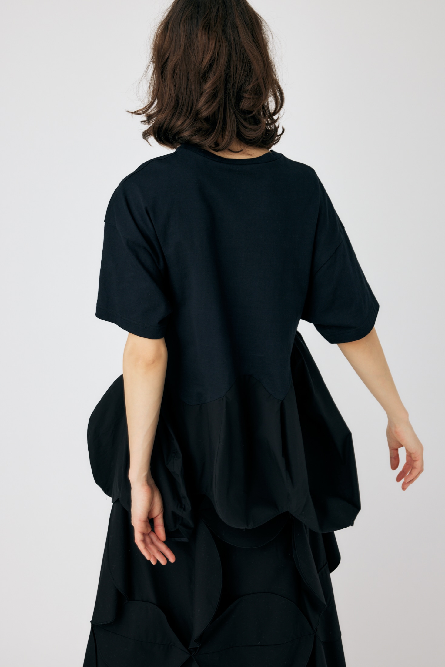 COMBI T-SHIRT｜38｜BLK｜CUT AND SEWN｜|ENFÖLD OFFICIAL ONLINE