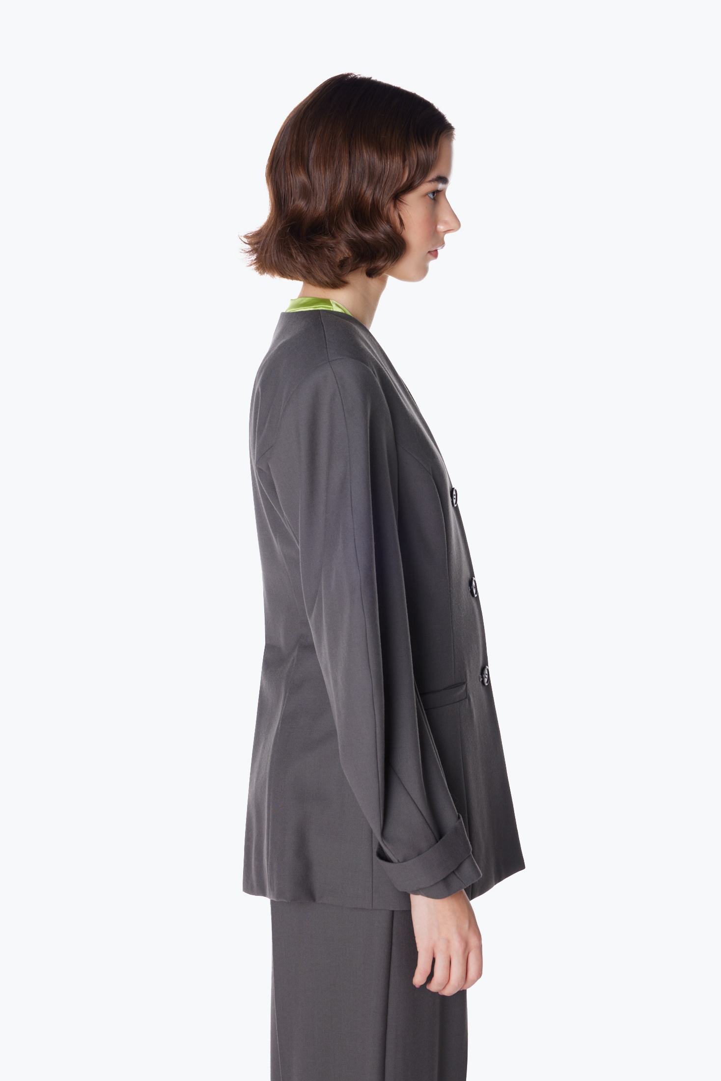 CURVE-SLEEVE JACKET｜36｜BLK｜JACKET｜|ENFÖLD OFFICIAL ONLINE 