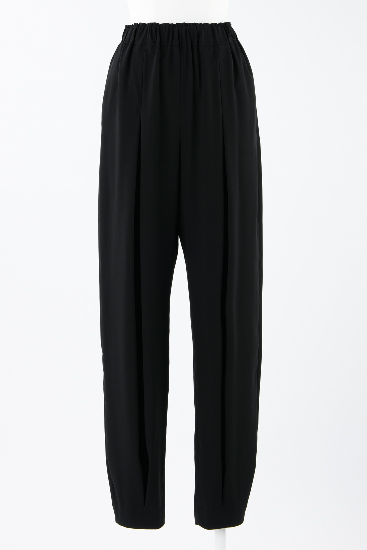 DRAPE TAPERED-TROUSERS｜34｜BLK｜TROUSERS｜|ENFÖLD OFFICIAL ONLINE 