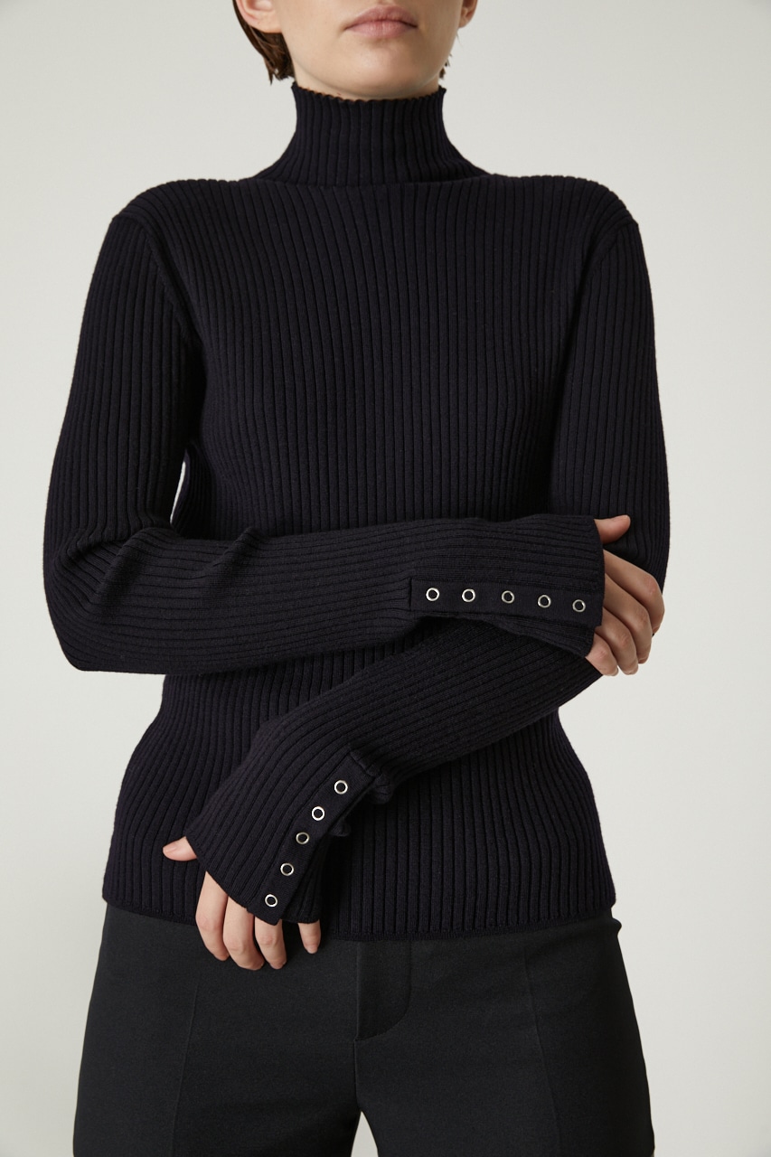 リムアーク High neck knit jumper ブランドサイト www.m