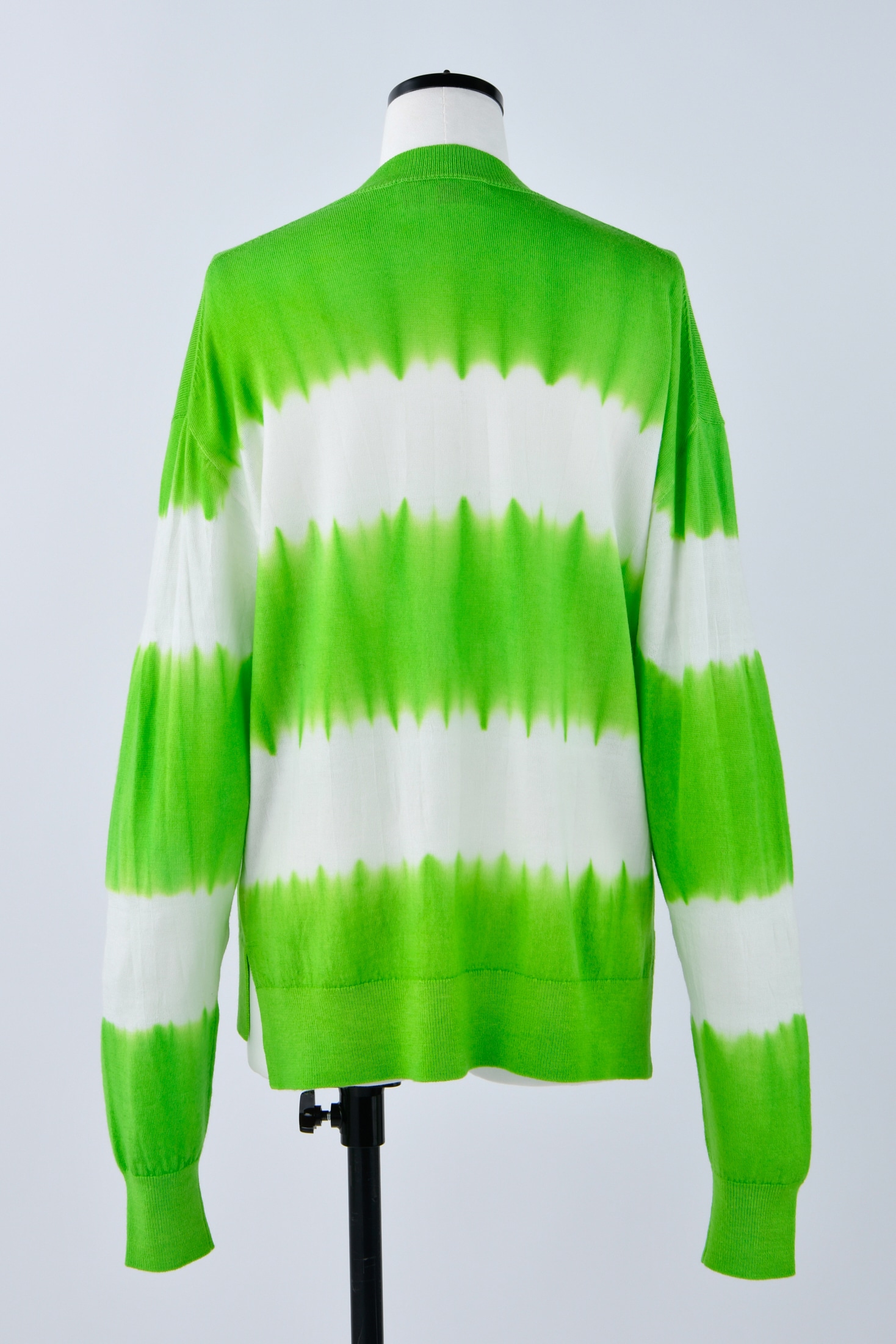 tie-dye knit pullover