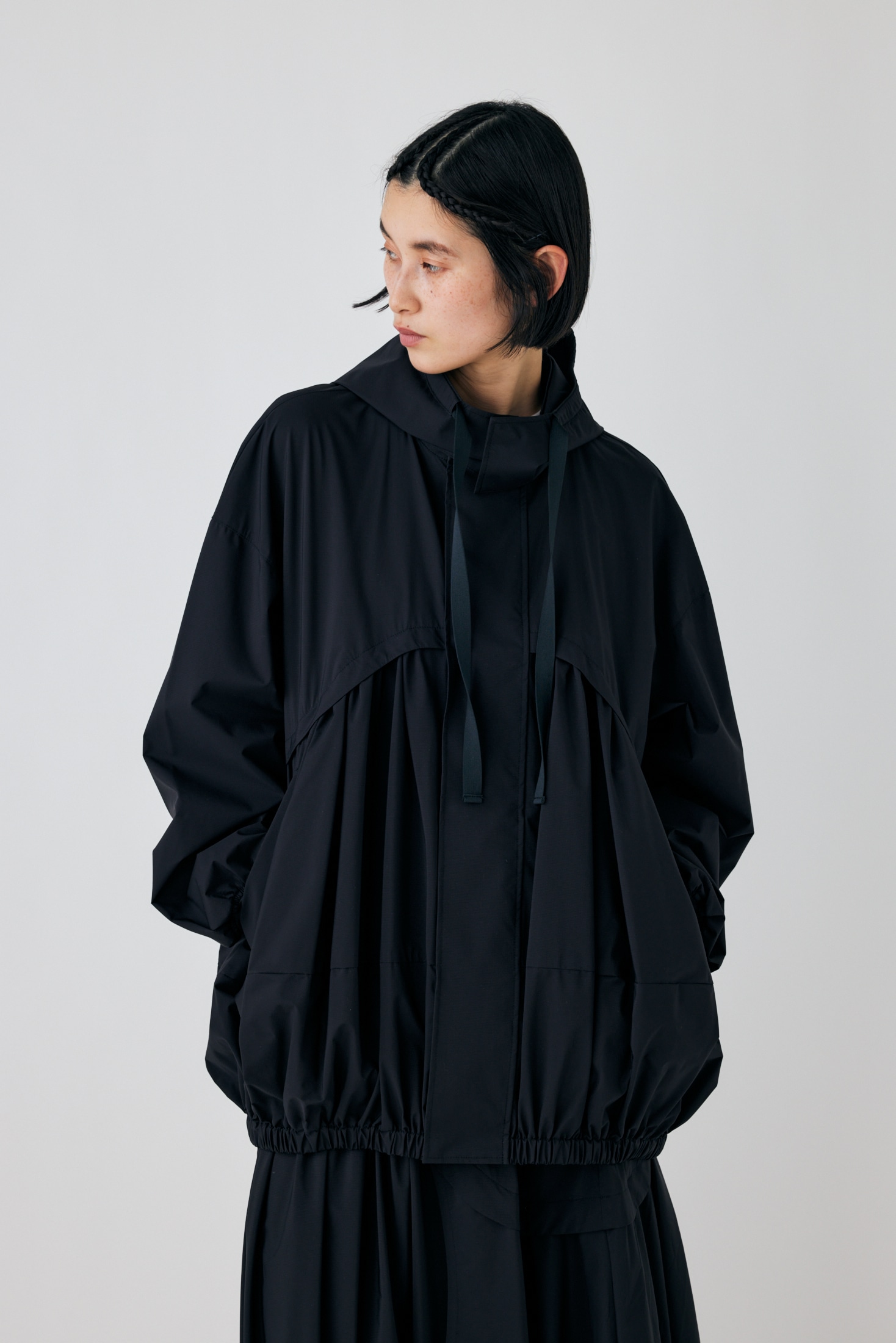 ナゴンスタンス dolman-sleeves balloon blouson-