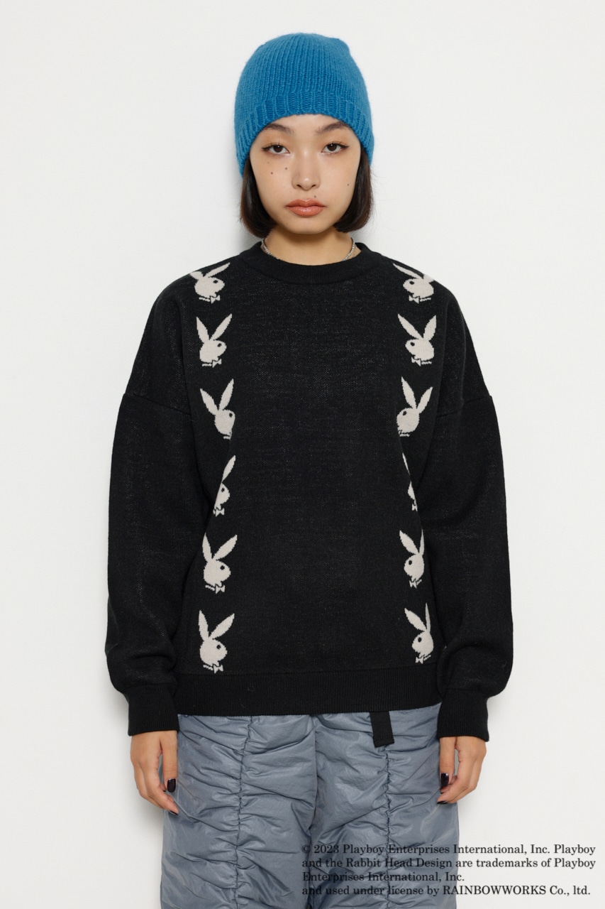 LAGUA GEM | PLAYBOY × LAGUA OVER KNIT (Tシャツ・カットソー(長袖