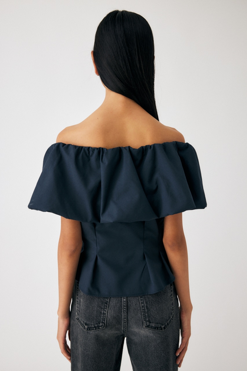 MOUSSY | OFF SHOULDER TUCK ブラウス (その他トップス ) |SHEL'TTER