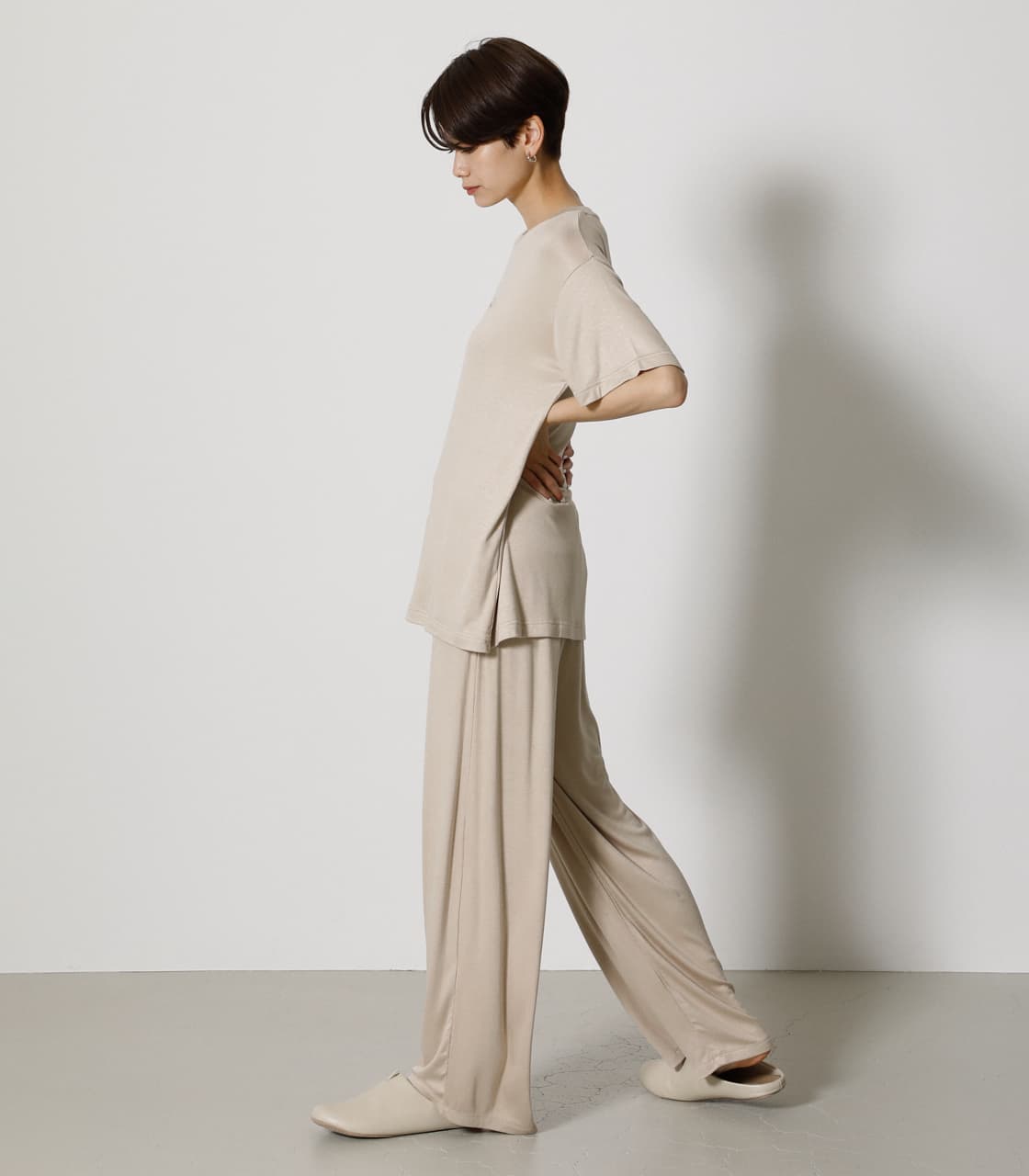 AZUL BY MOUSSY | THE HOME RELAX WIDE PANTS (パンツ ) |SHEL'TTER