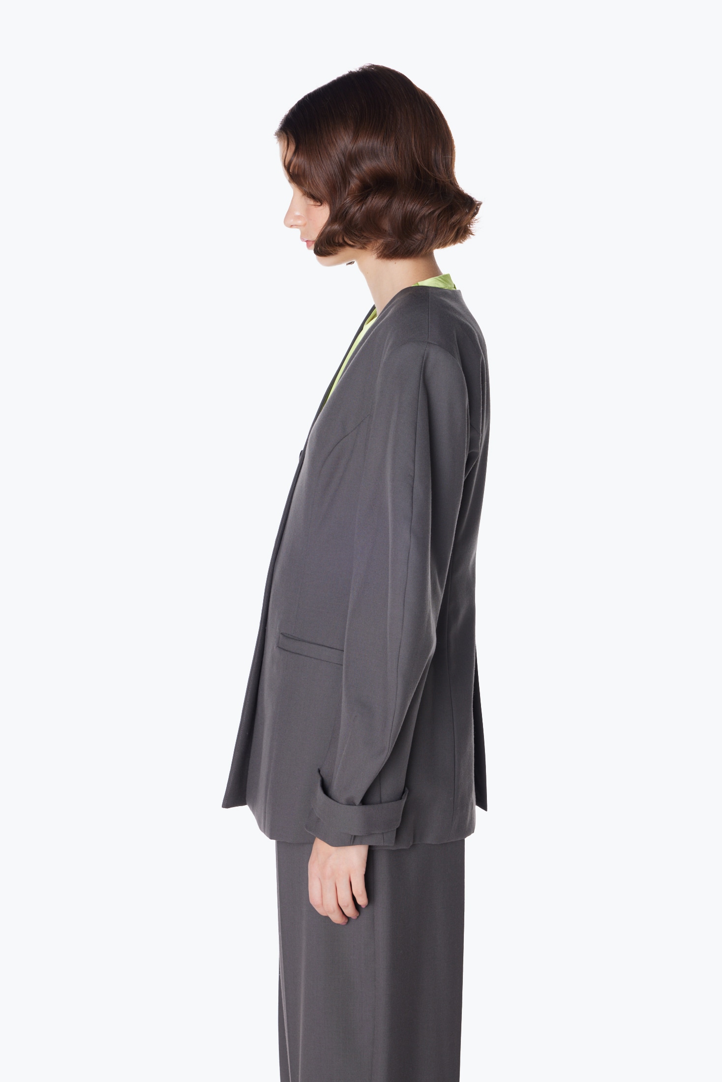 CURVE-SLEEVE JACKET｜36｜BLK｜JACKET｜|ENFÖLD OFFICIAL ONLINE 